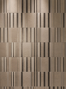 Effect steenlook, Kleur grijze, Decoratief element, Keramiek, 30.5x112 cm, Oppervlak mat